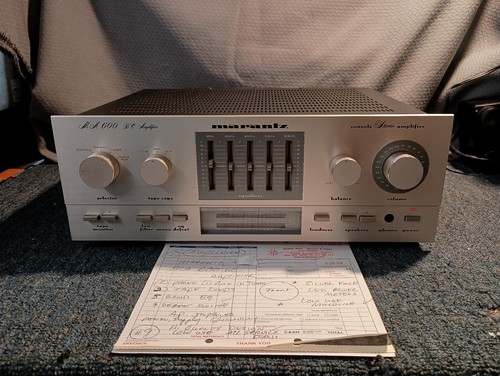 Marantz 600dc amplifier - marantz, ma