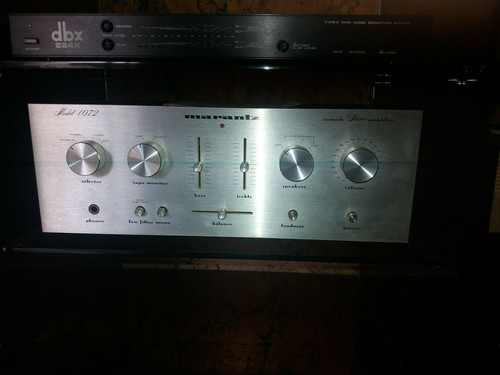 Marantz 1072 amp silver - 1072,